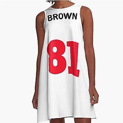 Antonio Brown A-Line Dress