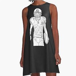 Antonio Brown Custom A-Line Dress
