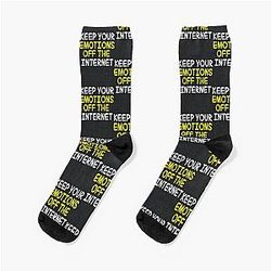 Keep your emotions off the internet Antonio Brown socks