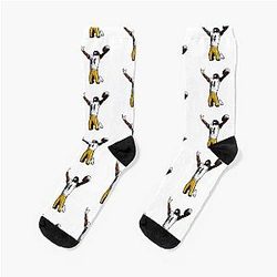 Antonio Brown celebrates touchdown socks