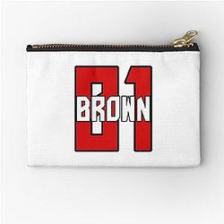Antonio Brown Zipper Pouch