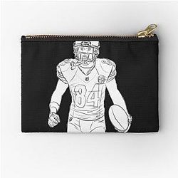 Antonio Brown Custom NFL Sports Zipper Pouch
