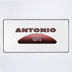 Antonio Brown Football Mat