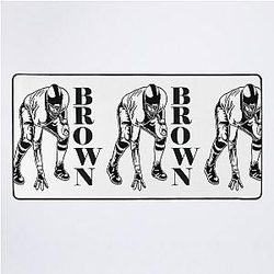 Antonio Brown Number 84 Desk Mat
