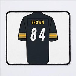 Antonio Brown Jersey Mouse Pad