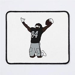 Antonio Brown Touchdown Celebration NFL Oakland Raiders T-Shirt Mouse Pad