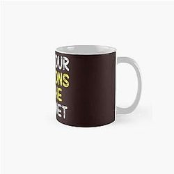Keep Your Emotions Off the Internet Classic Mug