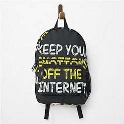 Keep your emotions off the internet Antonio Brown Backpack