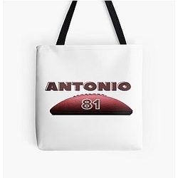 Antonio Brown Football Tote Bag