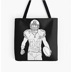 Antonio Brown Custom NFL Sports Tote Bag
