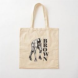 Antonio Brown Number 84 Cotton Tote Bag
