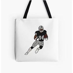 Antonio Brown NFL Oakland Raiders Tote Bag