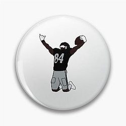 Antonio Brown Touchdown Celebration NFL Oakland Raiders Pin