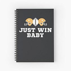 Just Win Baby Graided Step Notebook 