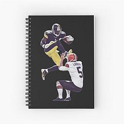 Antonio Brown Kicks Punter Notebook