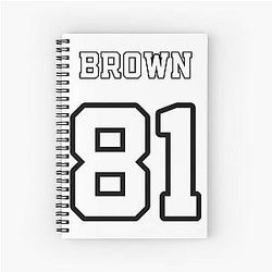 Antonio Brown Tampa Bay Buccaneers Official Notebook