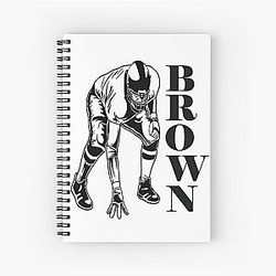 Antonio Brown Spiral Notebook