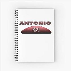 Antonio Brown Football Notebook