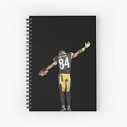 Antonio Brown Touchdown Spiral Notebook