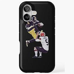 Antonio Brown Kicks Punter iPhone Tough Case