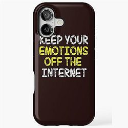 Keep your emotions off the internet Antonio Brown iPhone Case