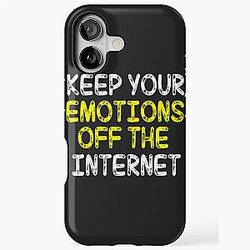 Keep your emotions off the internet Antonio Brown Tough Case