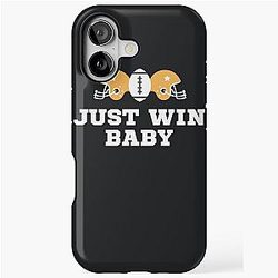 Just Win Baby Raider Antonio Brown Justin Jefferson Griddy Step Jujus Bike iPhone Tough Case