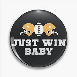 Just Win Baby Raider - Antonio Brown Justin Jefferson Griddy Step Pin