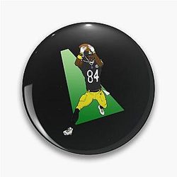 Antonio Brown Custom NFL Sports Pin