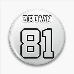 Antonio Brown Tampa Bay Buccaneers Official Pin