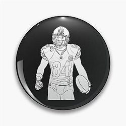 Antonio Brown Custom NFL Pin