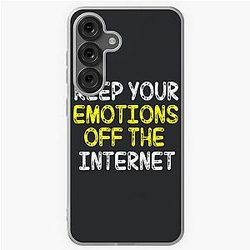 Keep your emotions off the internet Antonio Brown Soft Case
