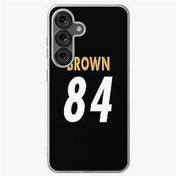 Antonio Brown 84 Steelers Samsung Galaxy Soft Case