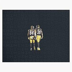 Antonio Brown and LeVeon Bell Jigsaw Puzzle