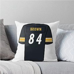 Antonio Brown Jersey Pillow