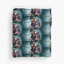 susan Anuel AA Santi Duvet Cover