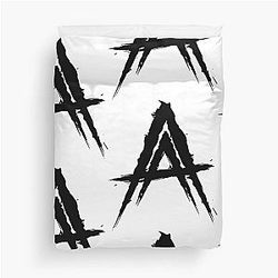 Anuel AA Dreaded Logo Duvet Cover