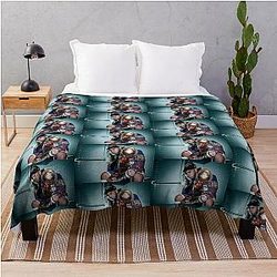 Susan Anuel AA Santi Throw Blanket