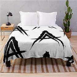 Anuel AA Raised logo Throw Blanket