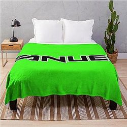 Annel AA Green Safety Throw Blanket