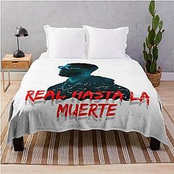 Anuel AA - Real Hasta La Muerte Throw Blanket