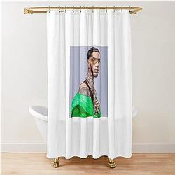 Anuel AA's Tour Shower Curtain