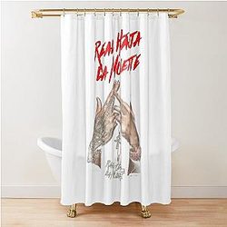 Anuel AA Real hasta La Muerte Shower Curtain