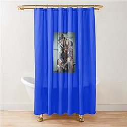 Anuel AA -  Merch T-Shirt Shower Curtain