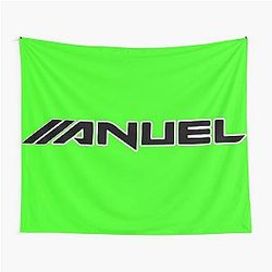 Anuel AA Green Tapestry