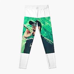 Anuel AA Wears Image Leggings