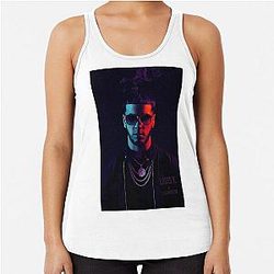 Anuel AA Santi Racerback Tank Top