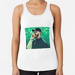 Anuel AA Racerback Tank Top