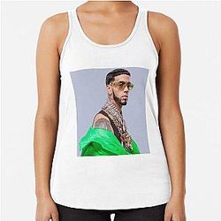 Anuel AA Tour Racerback Tank Top