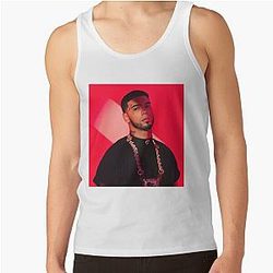 Anuel AA in a tank top
